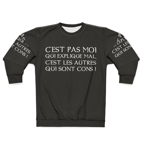 Kaamelott Inspired Sweatshirt with Quote