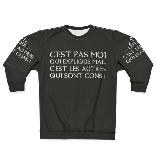 Kaamelott Inspired Sweatshirt with Quote