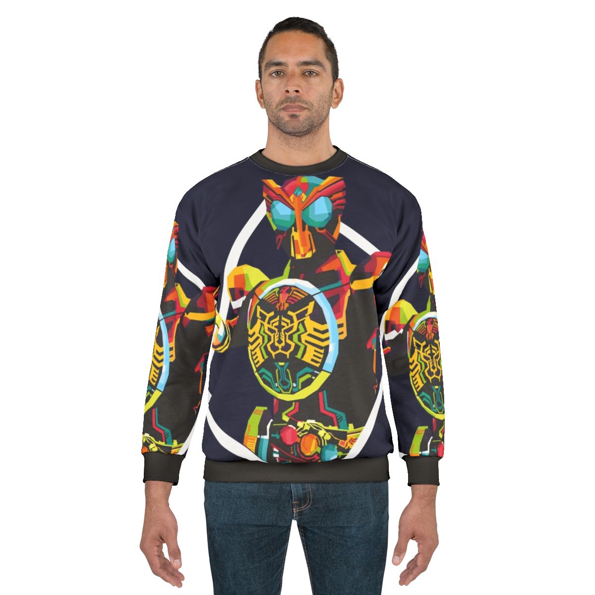 Kamen Rider Ooo Colorful Sweatshirt