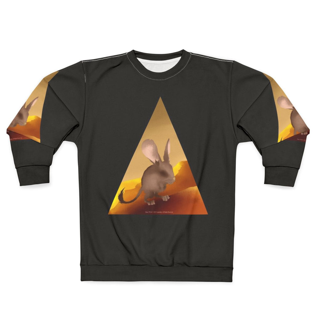Kangaroo Mouse Dune Sweatshirt - Sci-Fi Inspired Fashion