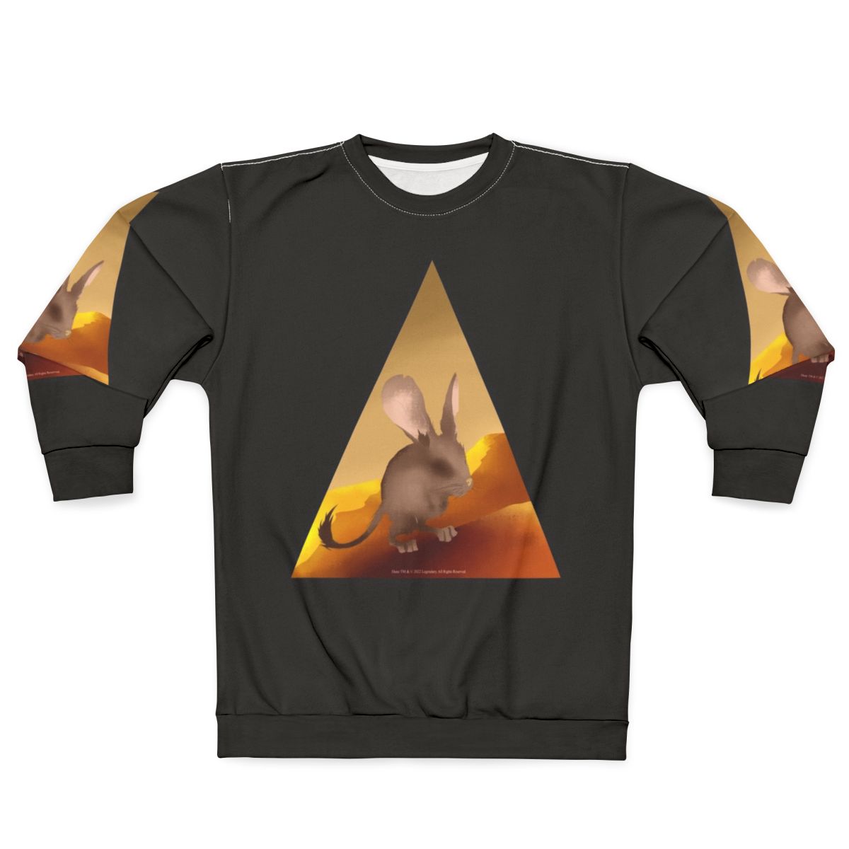 Kangaroo Mouse Dune Sweatshirt - Sci-Fi Inspired Fashion