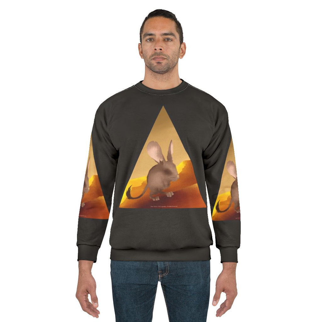 Kangaroo Mouse Dune Sweatshirt - Sci-Fi Inspired Fashion