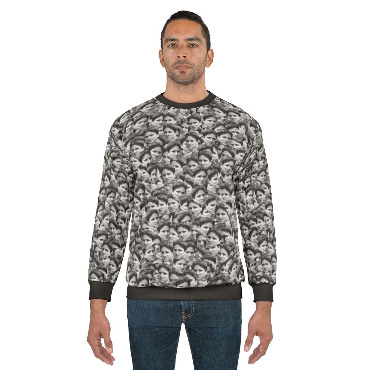 Kappa Twitch emote pattern sweatshirt