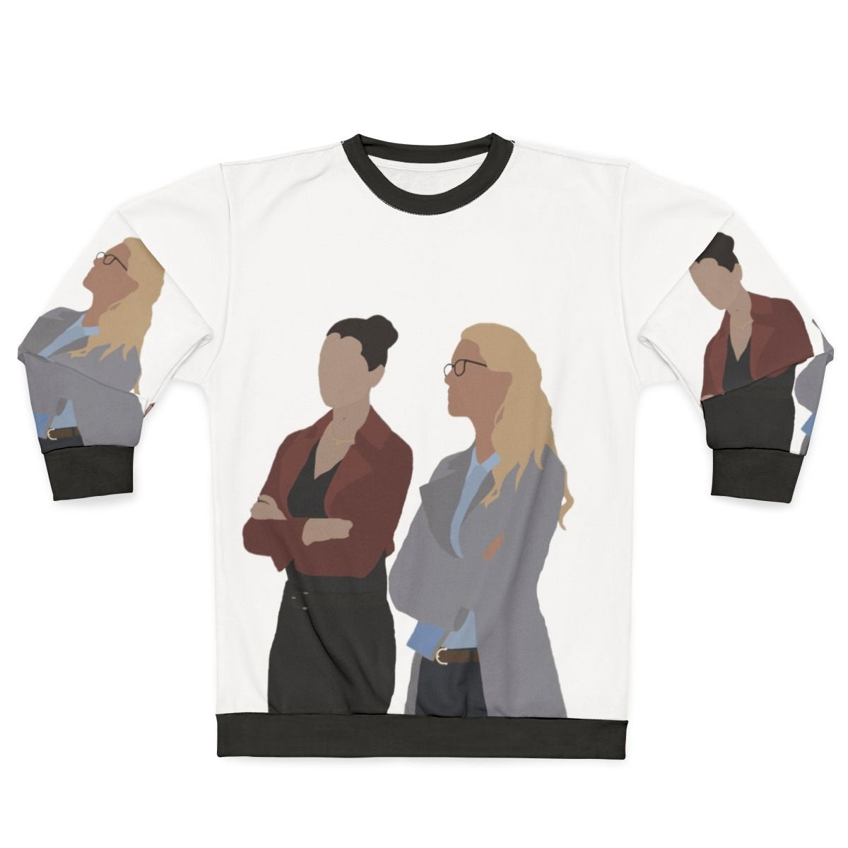 Kara Danvers and Lena Luthor Supergirl Sweatshirt