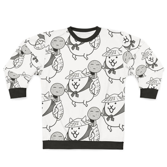 Rare 'Battle Cats' Sweatshirt featuring Kasa Jizo design