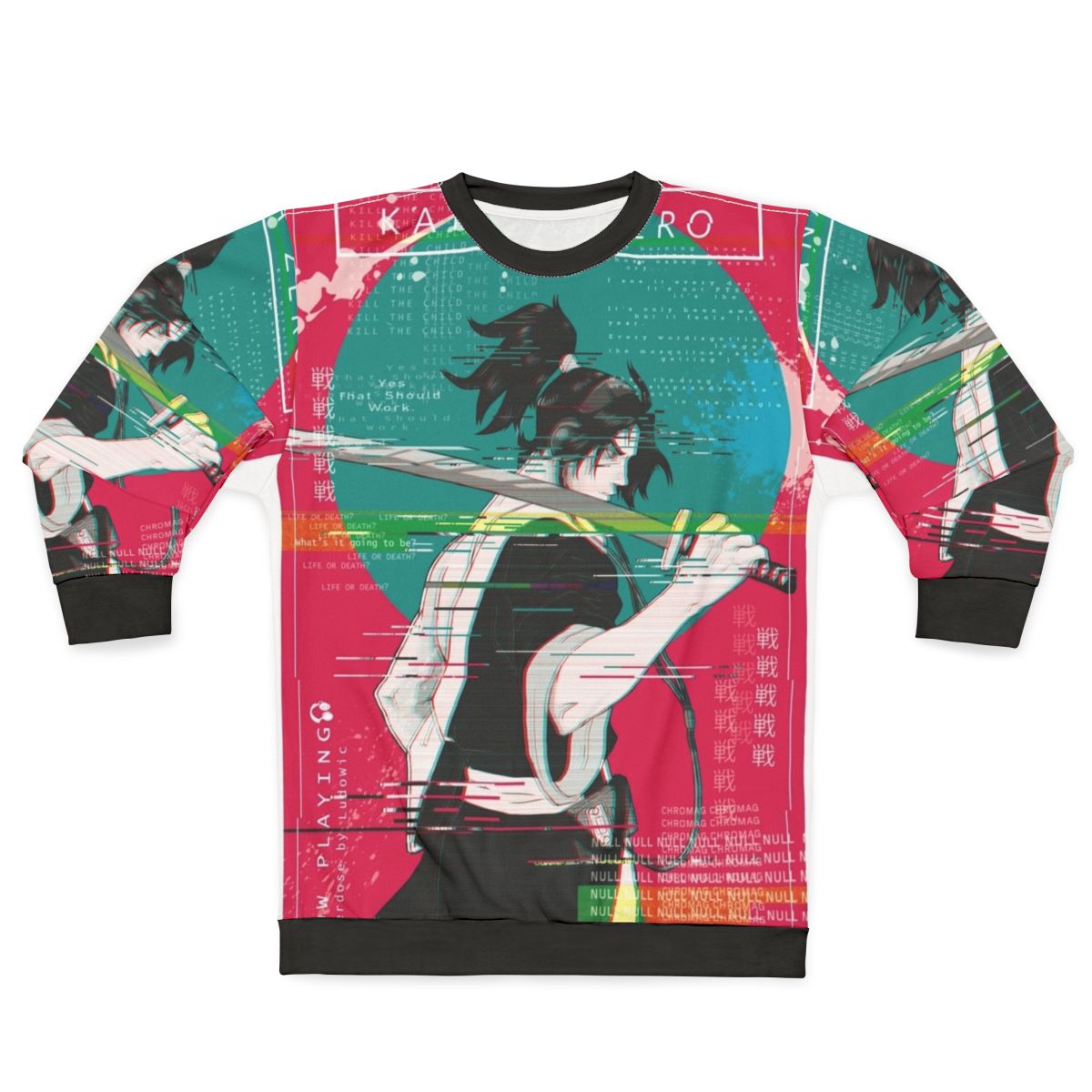Katana Zero Cyberpunk Sweatshirt