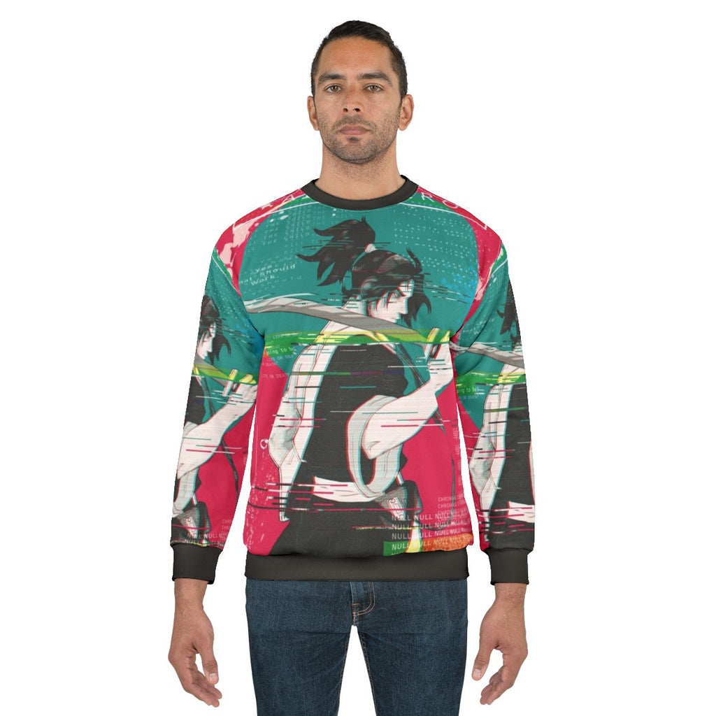 Katana Zero Cyberpunk Sweatshirt