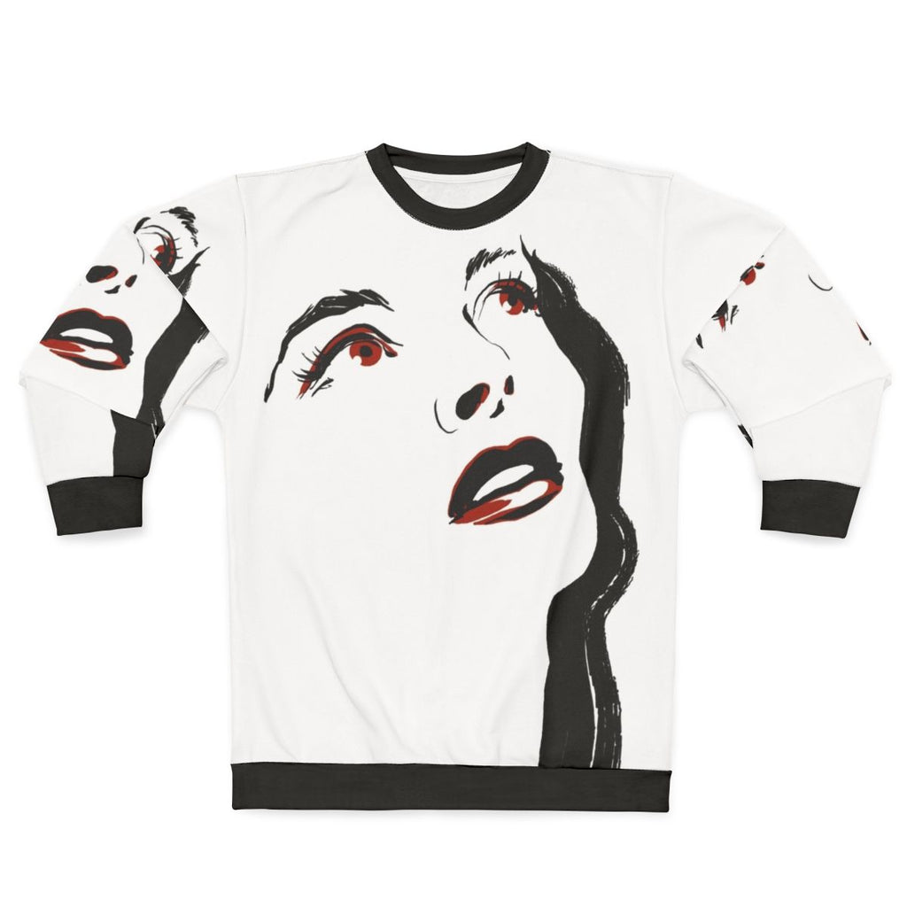 Katharine Hepburn Portrait Sweatshirt - Iconic Hollywood Actress
