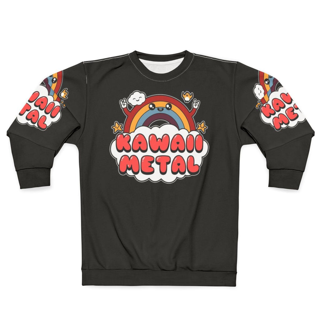 Kawaii Metal Sweatshirt with Cute Graphics