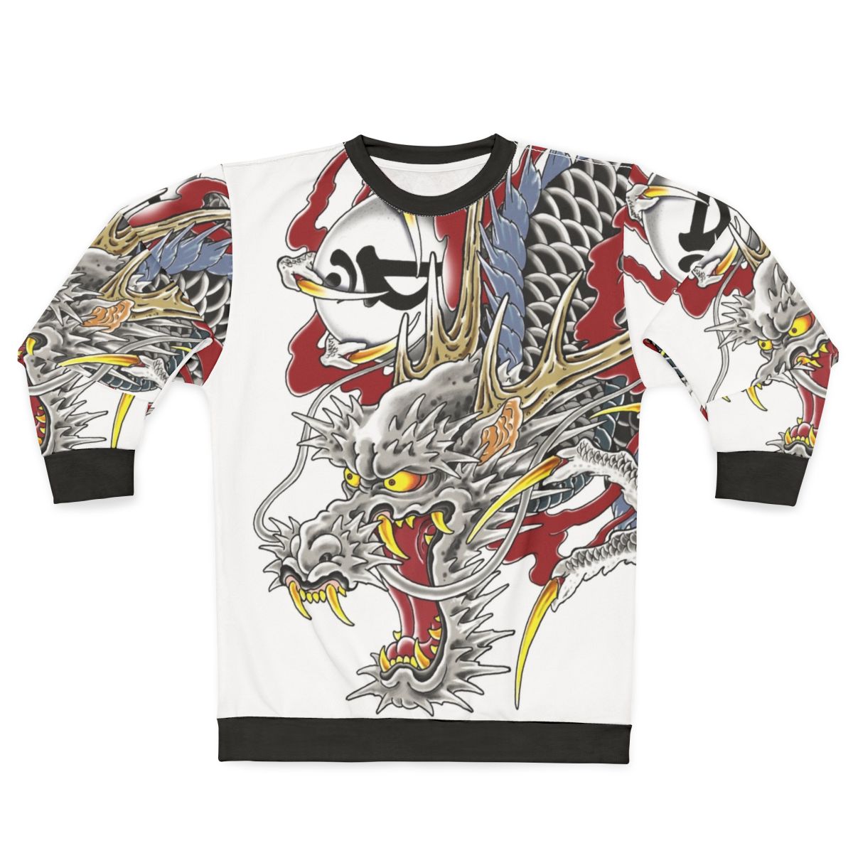 Kazuma Kiryu Dragon Tattoo Horizontal Sweatshirt