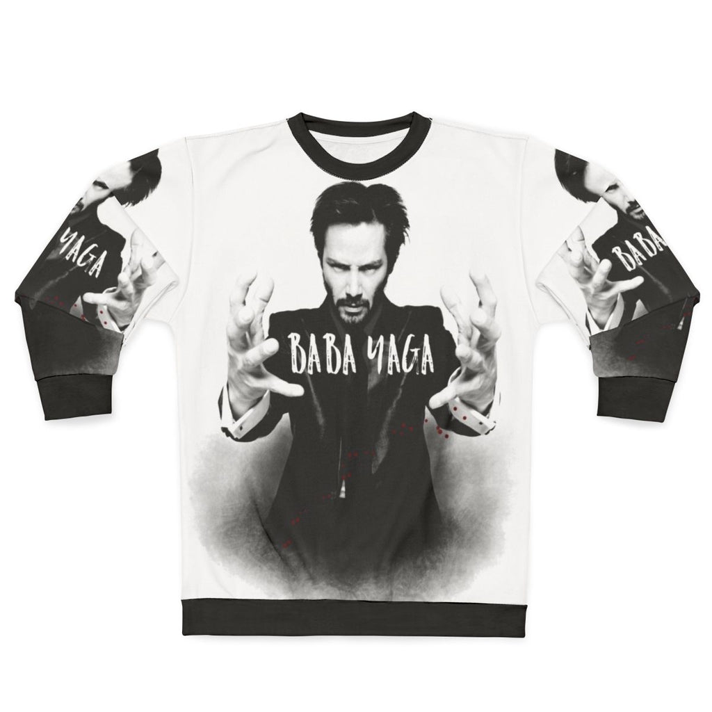 Keanu Reeves Sweatshirt - Featuring Iconic Action Hero Roles