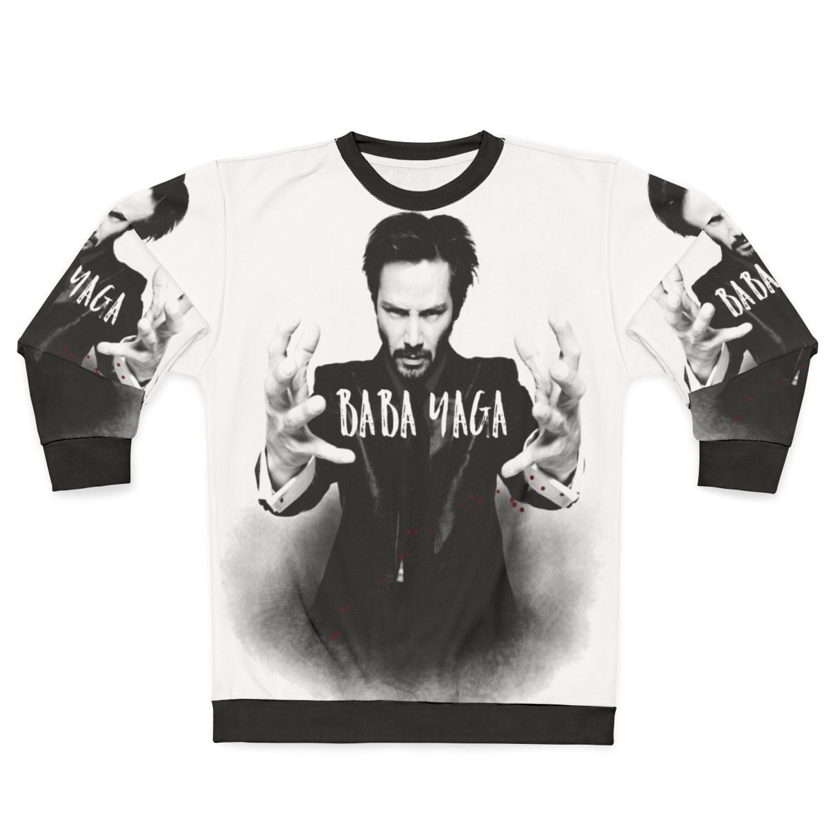 Keanu Reeves Sweatshirt - Featuring Iconic Action Hero Roles
