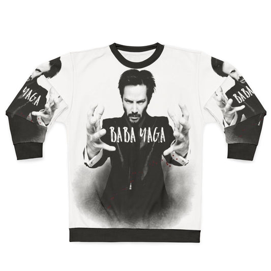 Keanu Reeves Sweatshirt - Featuring Iconic Action Hero Roles