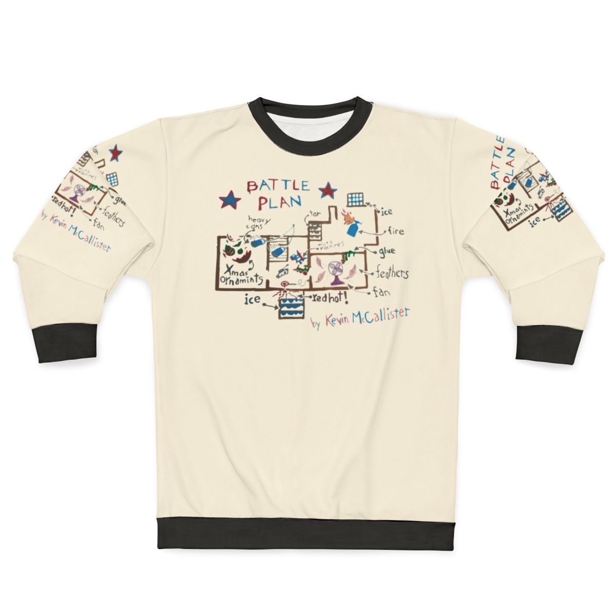 "Home Alone inspired 'Keep The Change' Sweatshirt featuring Macaulay Culkin as Kevin McCallister"