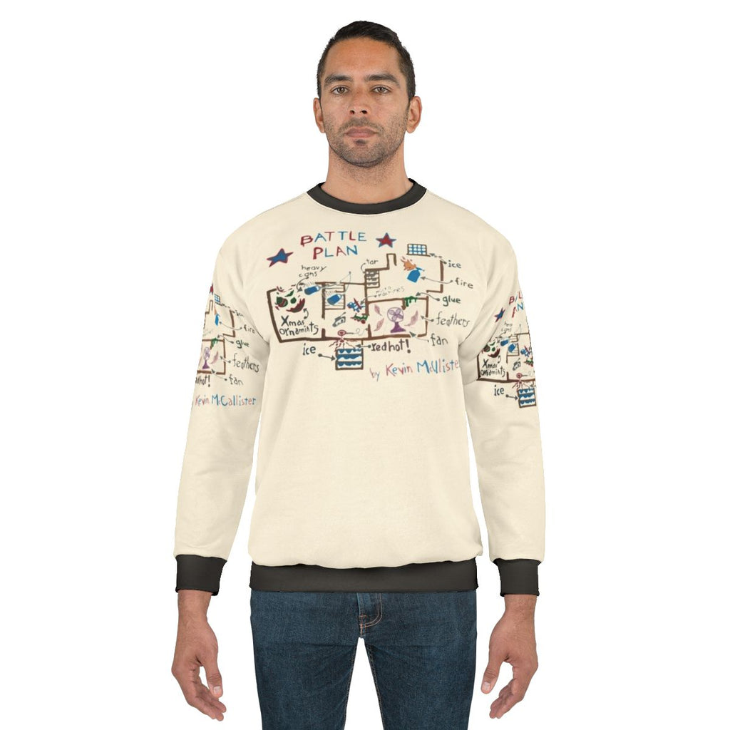"Home Alone inspired 'Keep The Change' Sweatshirt featuring Macaulay Culkin as Kevin McCallister"
