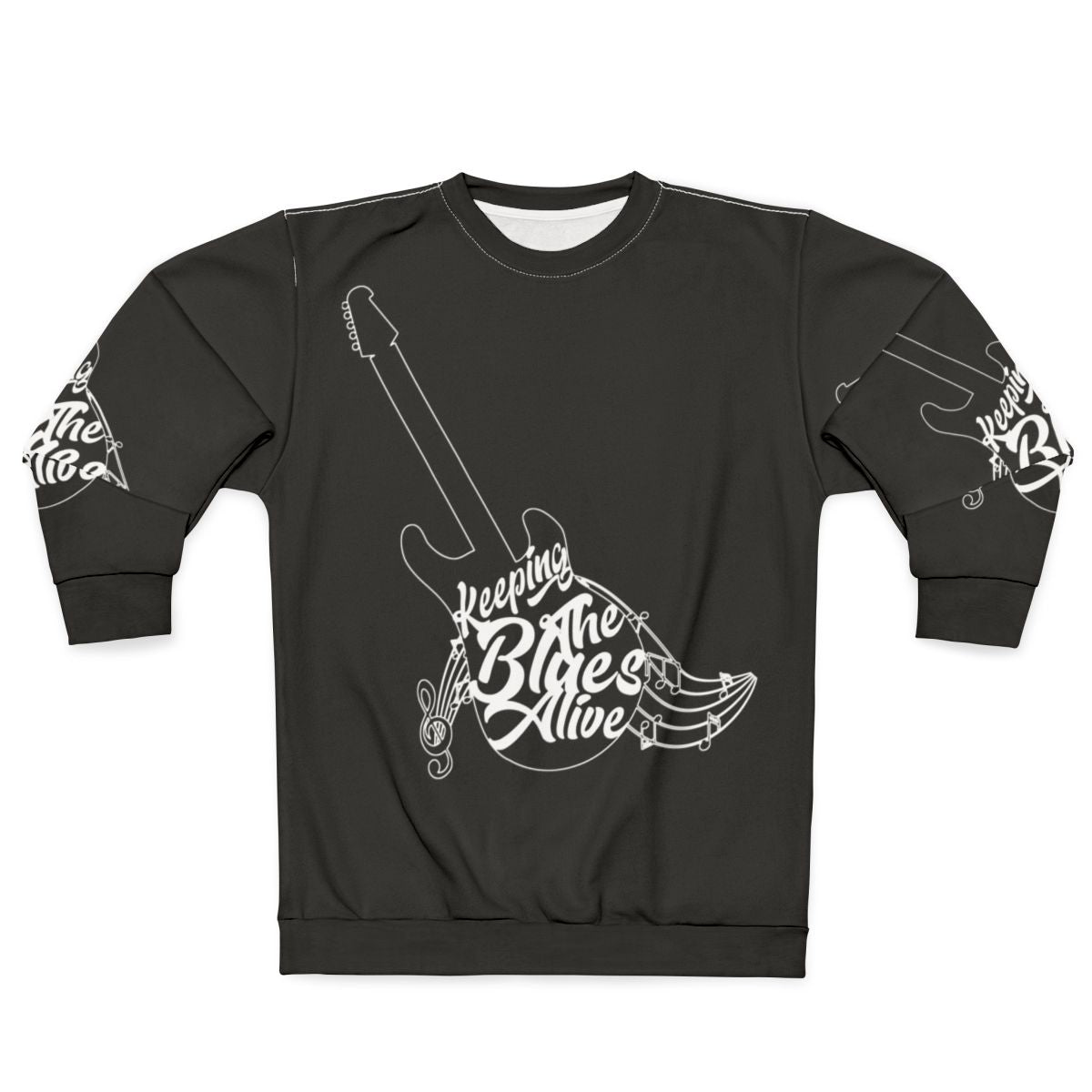 Keeping the Blues Alive Saxophone Sweatshirt