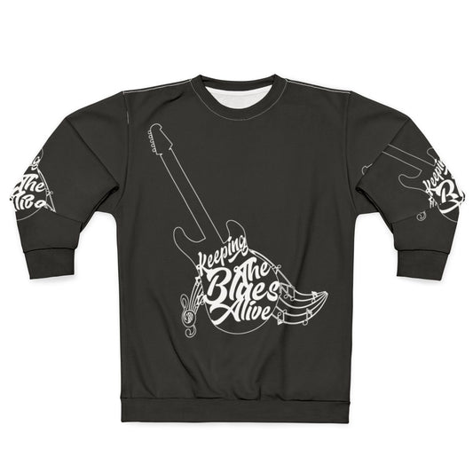 Keeping the Blues Alive Saxophone Sweatshirt