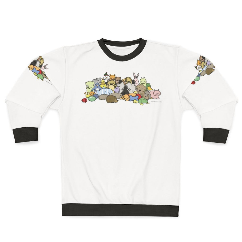 Keeshond cartoon dog lover sweatshirt