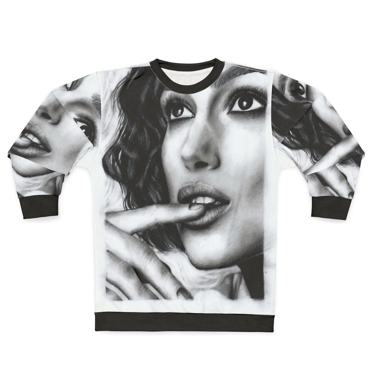 Keira Knightley Celebrity Portrait Sweatshirt