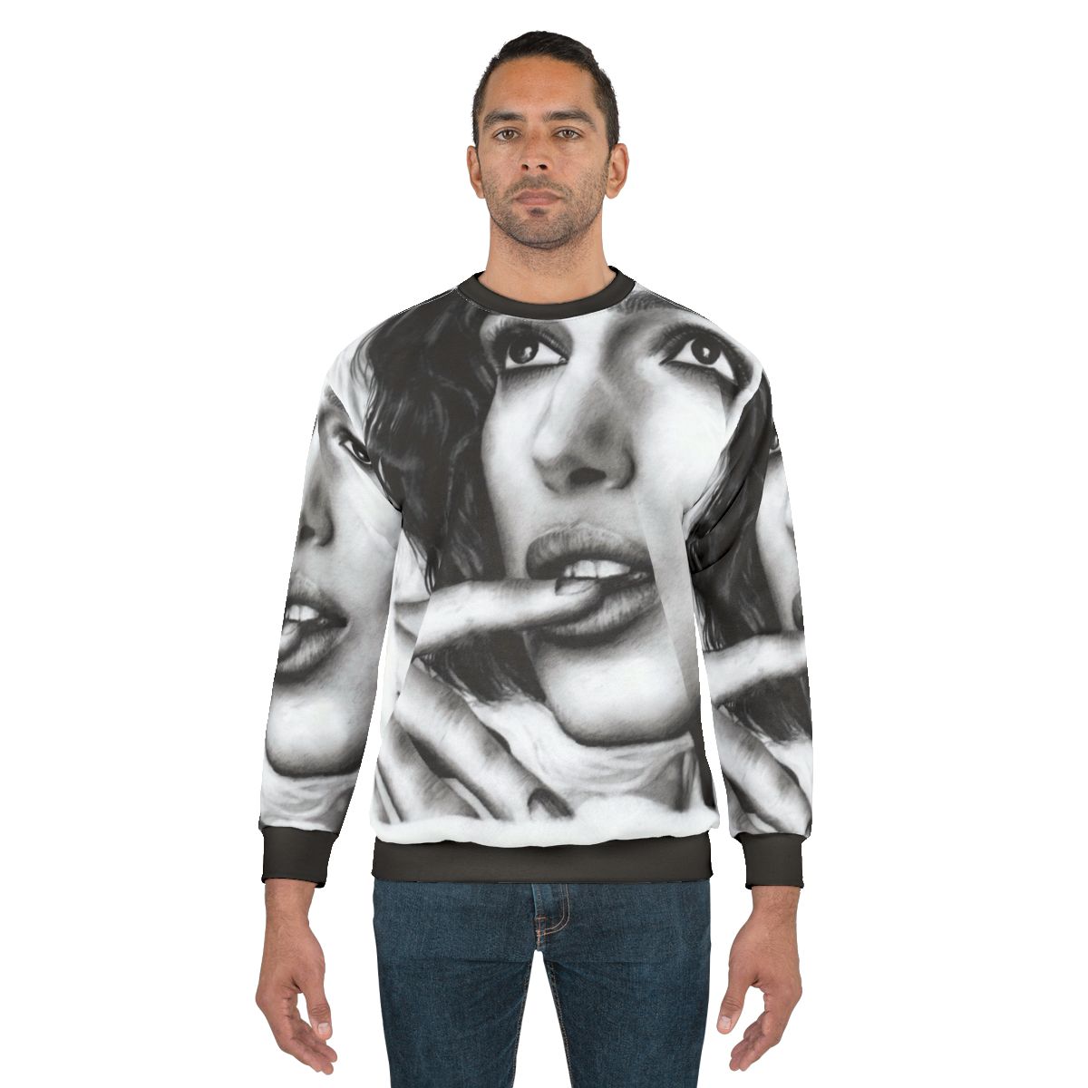 Keira Knightley Celebrity Portrait Sweatshirt