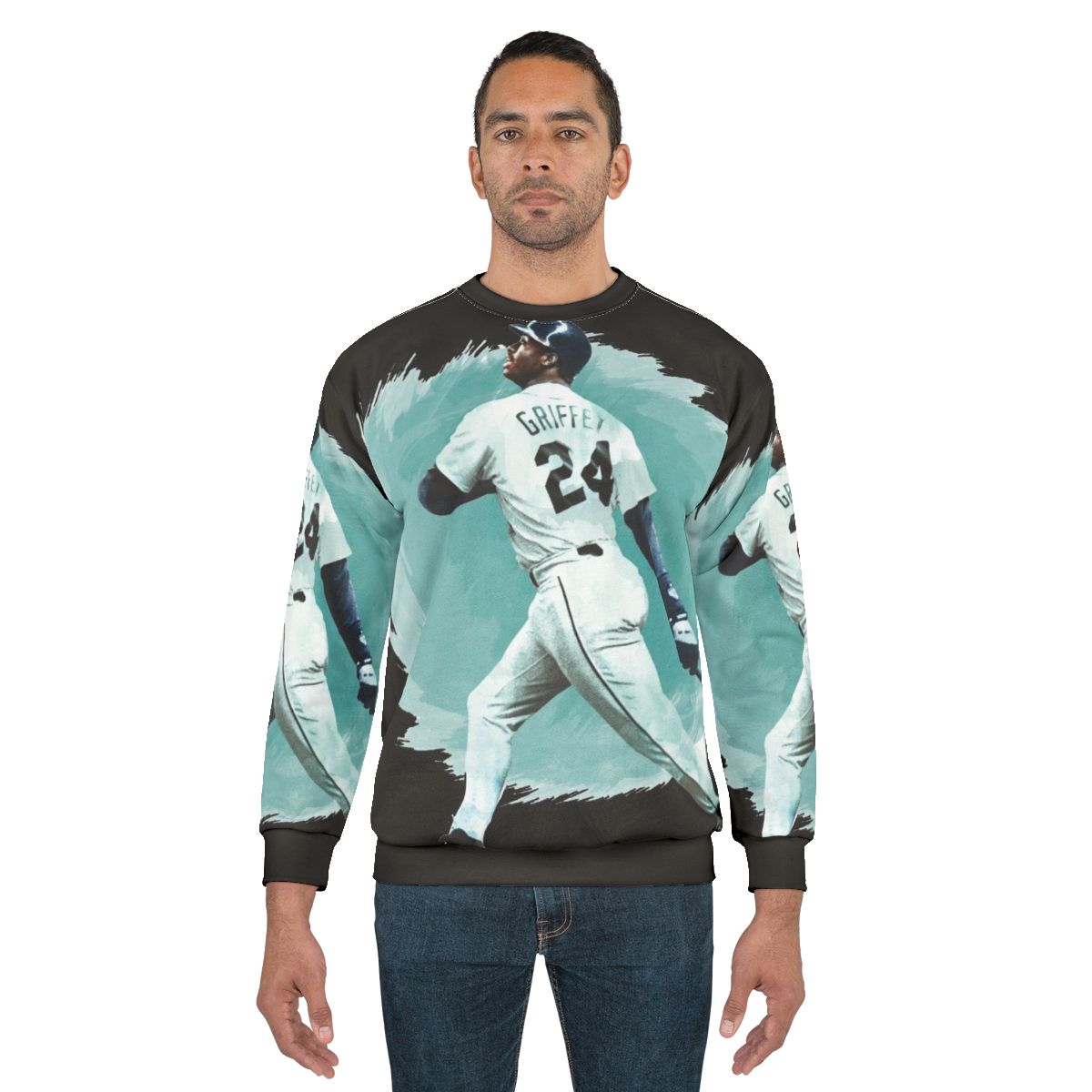 Ken Griffey Jr. Seattle Mariners Hall of Fame Baseball Sweatshirt