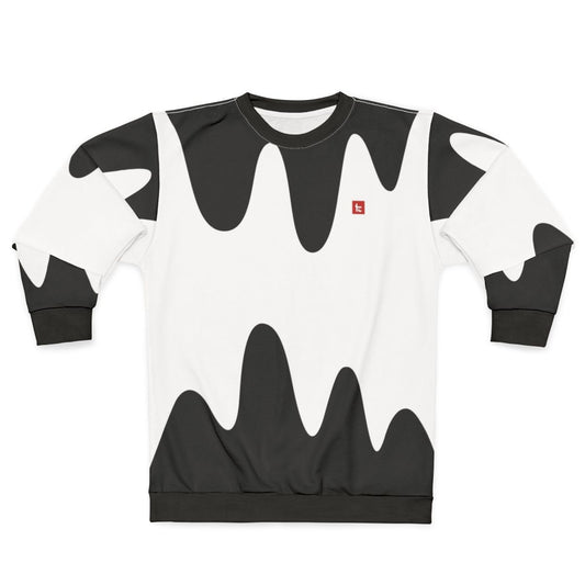 Kensa No 2 Positive Splatoon 2 Sweatshirt with Contrast Tricolor Design