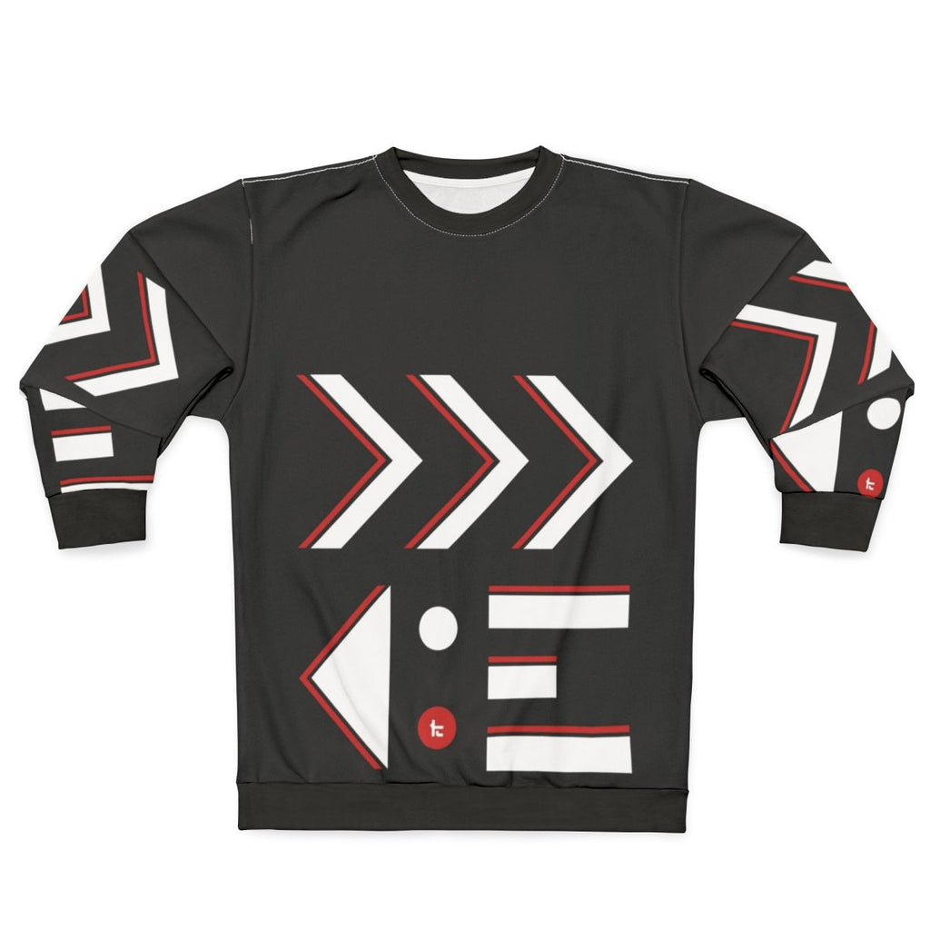 Kensa No 4 Contrast Sweatshirt with Splatoon Inklings and Squid Design