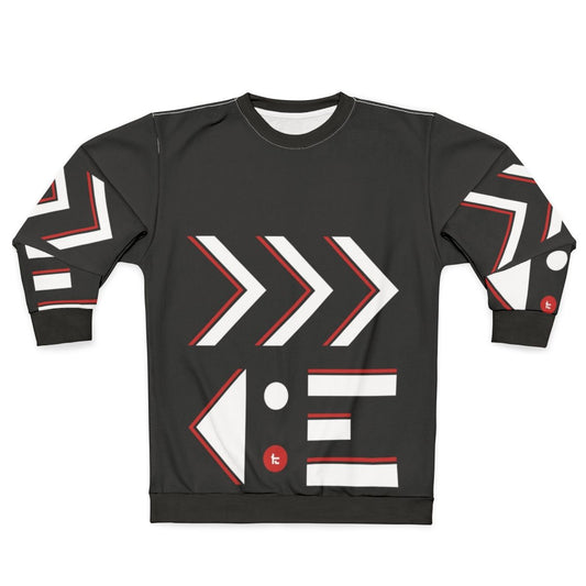 Kensa No 4 Contrast Sweatshirt with Splatoon Inklings and Squid Design