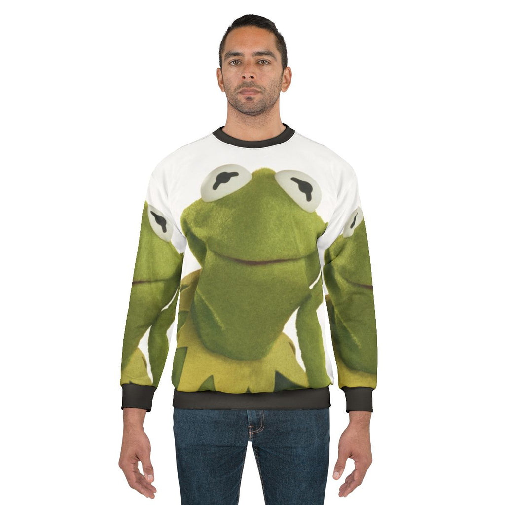Kermit the Frog sweatshirt with Muppets design