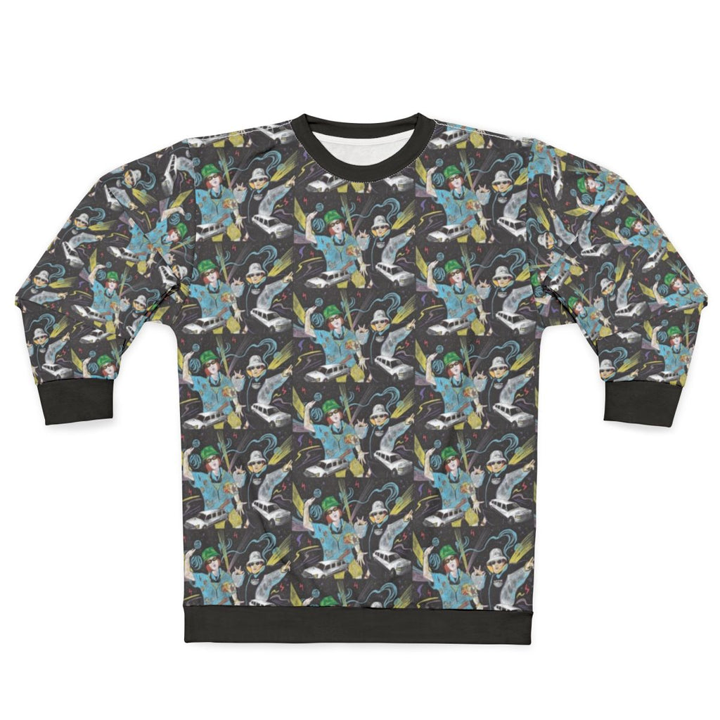 Kevin And Perry Go Large Sweatshirt with Graphic Design