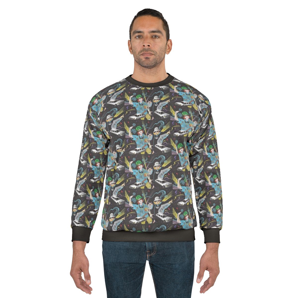 Kevin And Perry Go Large Sweatshirt with Graphic Design