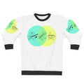 Quirky Keytar Platypus Venn Diagram Sweatshirt