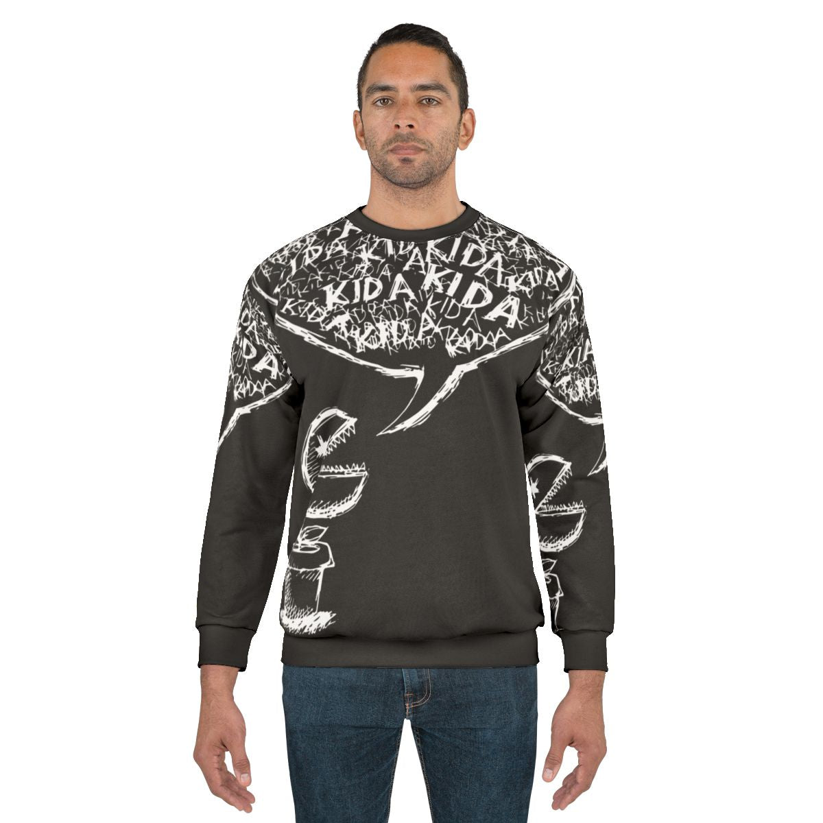 Radiohead 'Kid A' Inverted Design Sweatshirt
