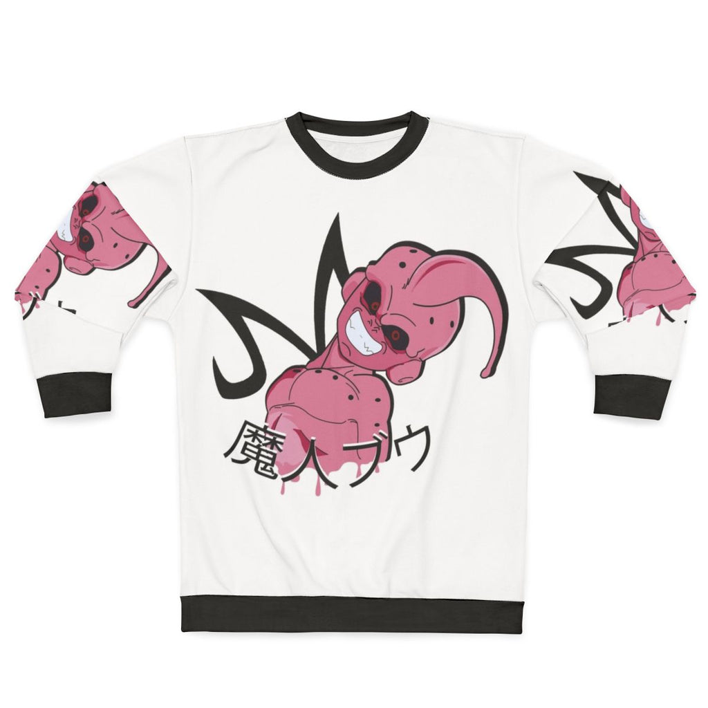 Dragon Ball Kid Buu Graphic Pink Sweatshirt
