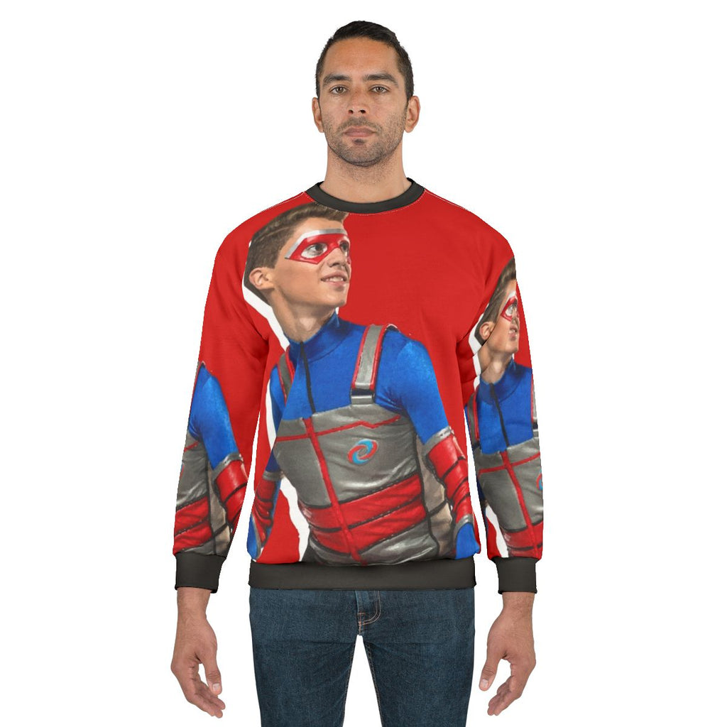 Kid Danger Action Red Sweatshirt