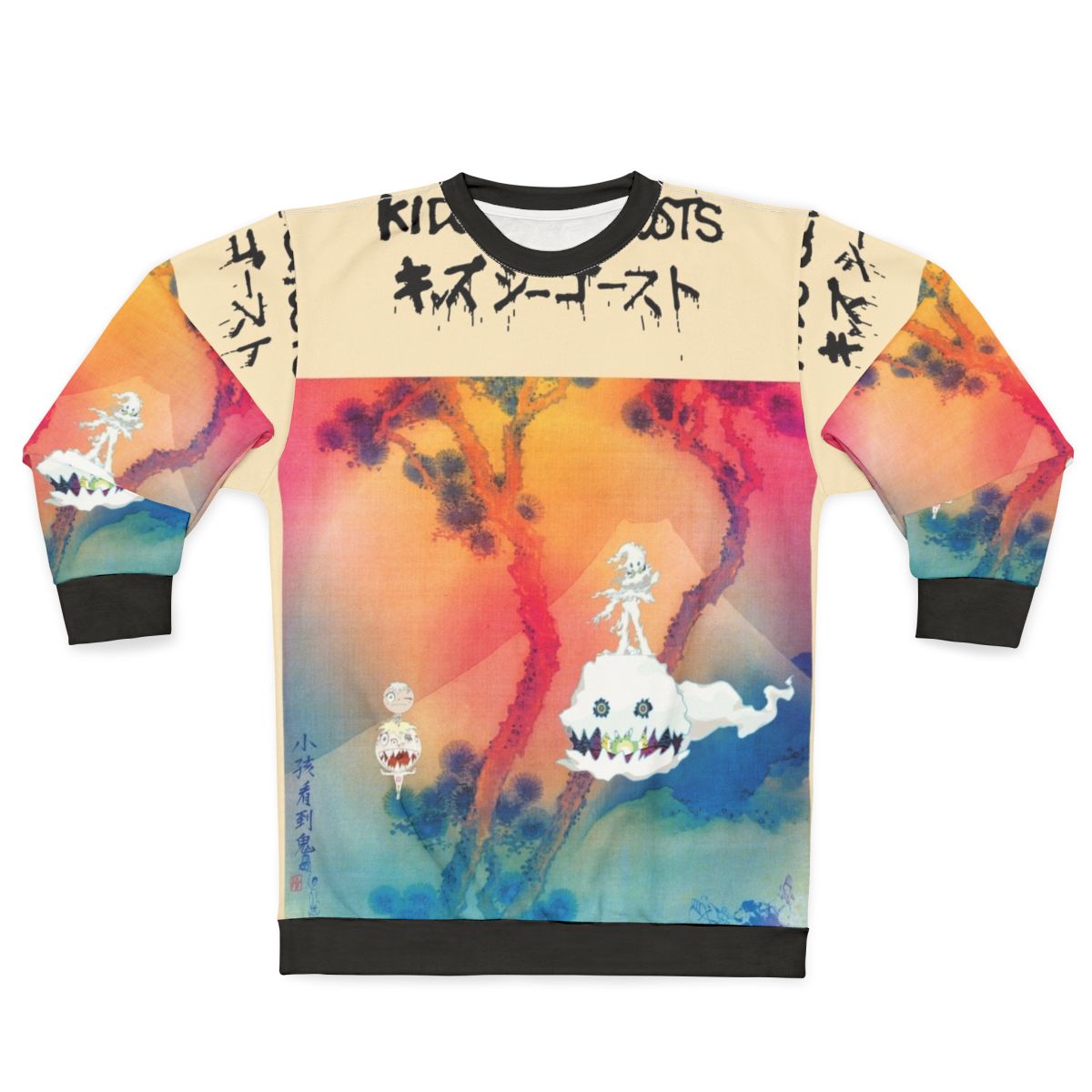 Kids See Ghosts Graphic Sweatshirt featuring Kanye West and Kid Cudi
