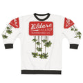 Kildare Island Sweatshirt with Surfing and Beach Design