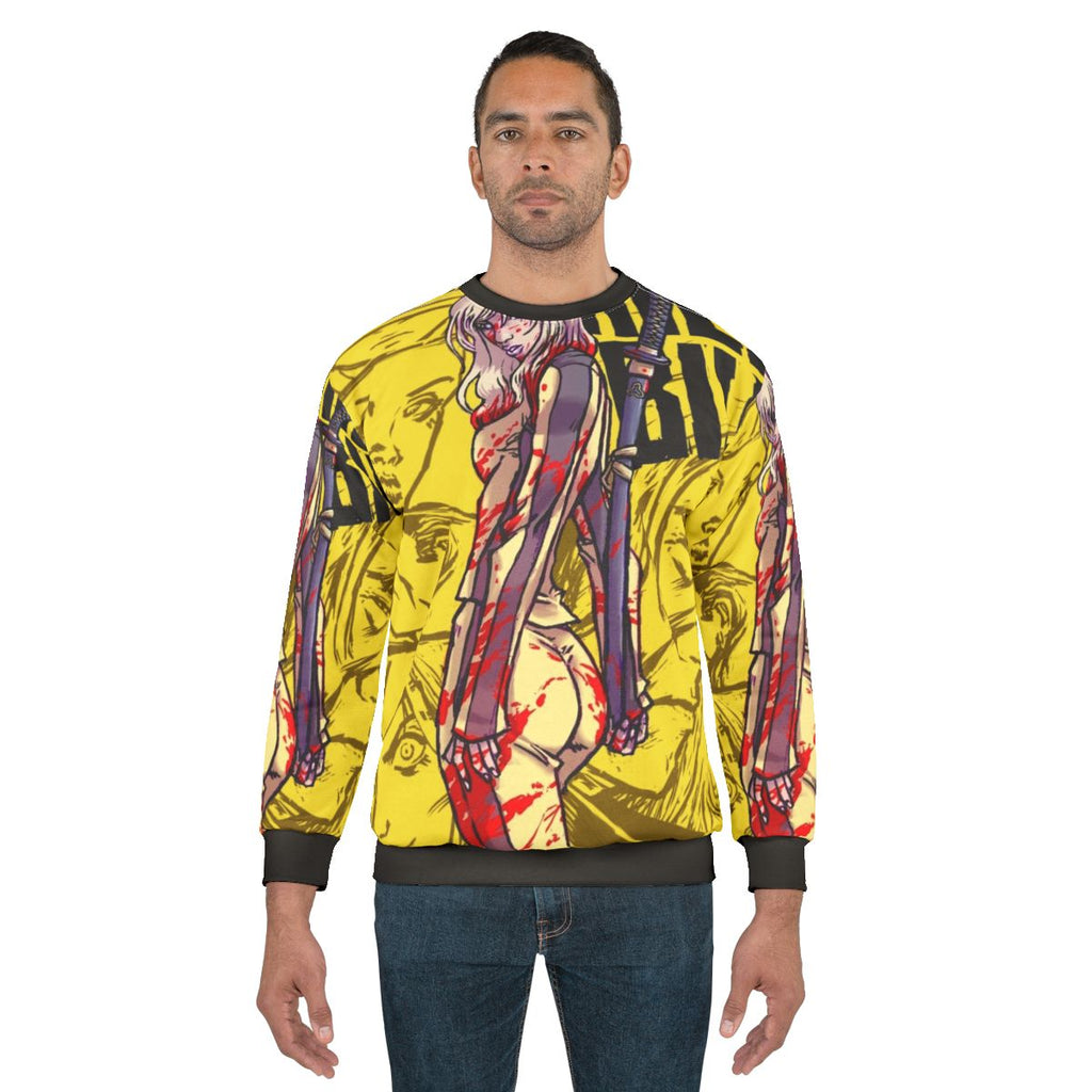 Kill Bill Sweatshirt featuring Bride character and Tarantino-inspired design