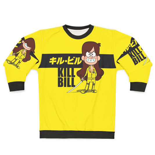 Kill Bill Gravity Falls Inspired Sweatshirt Featuring Dipper, Mabel, Grunkle Stan, and Bill Cipher