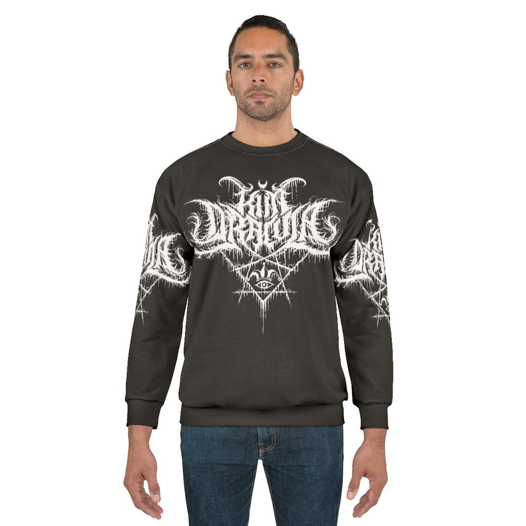 Heavy metal gothic Dracula sweatshirt
