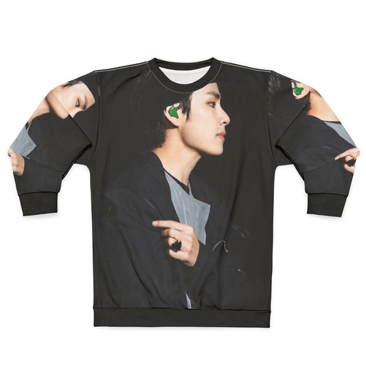 Kim Tae Hyung BTS Sweatshirt - Authentic Korean Pop Fashion