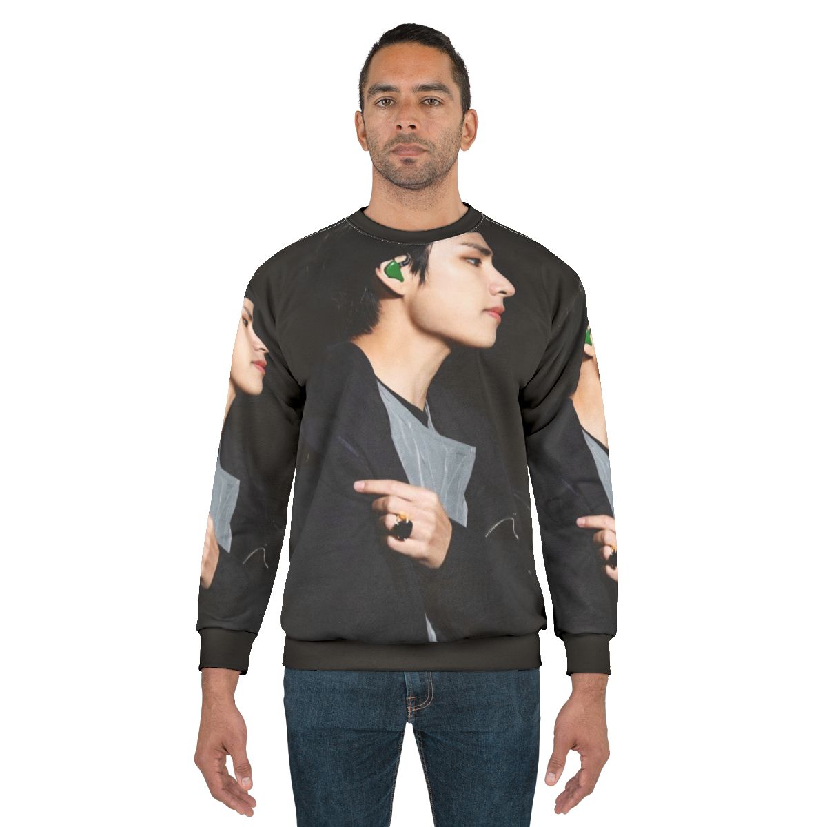 Kim Tae Hyung BTS Sweatshirt - Authentic Korean Pop Fashion