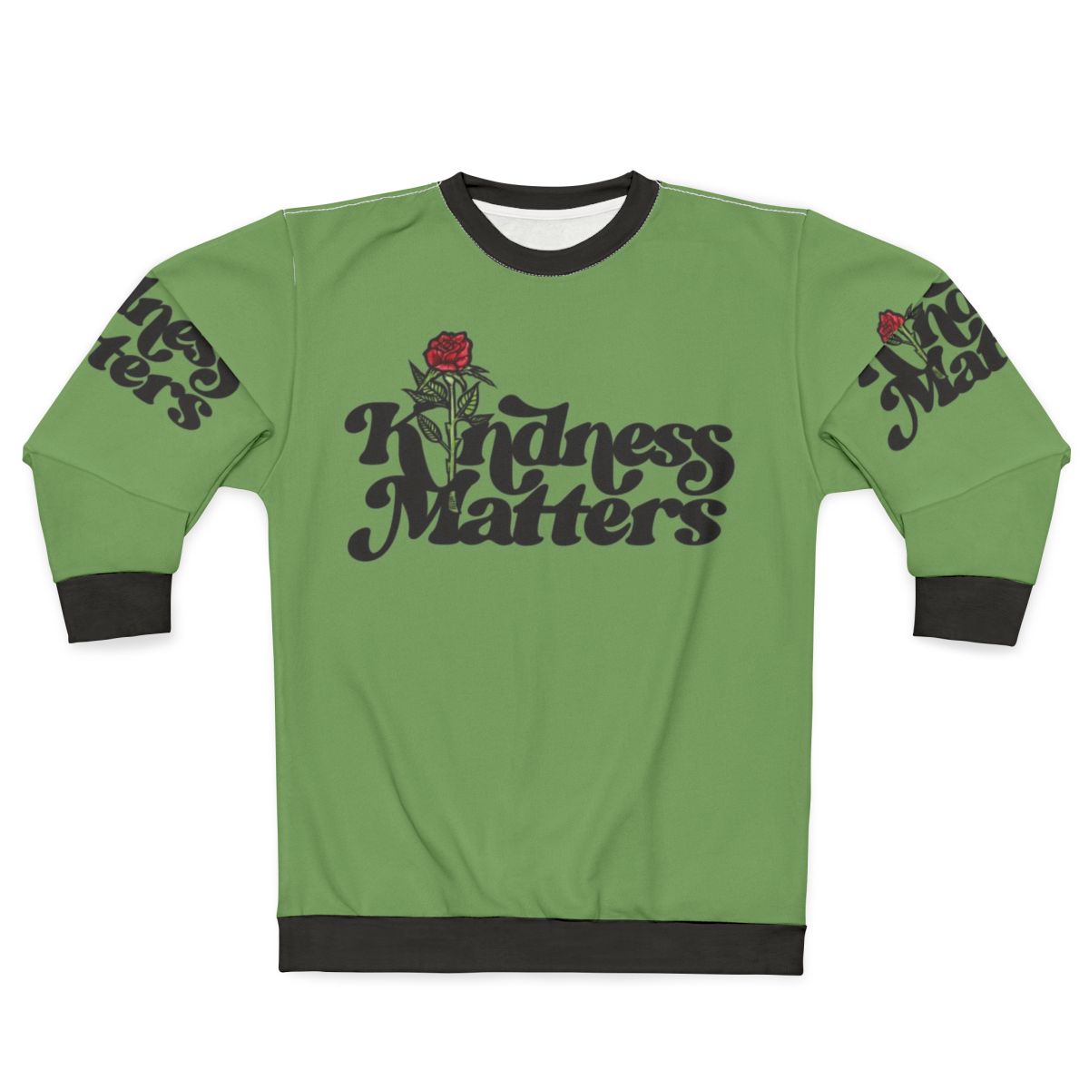 Kindness Matters Inspiring Rose Sweatshirt for Teachers