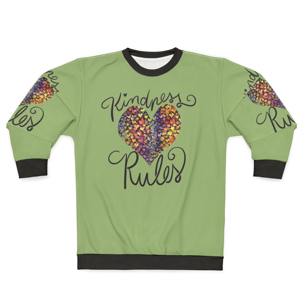 Kindness Rules Inspirational Sweatshirt
