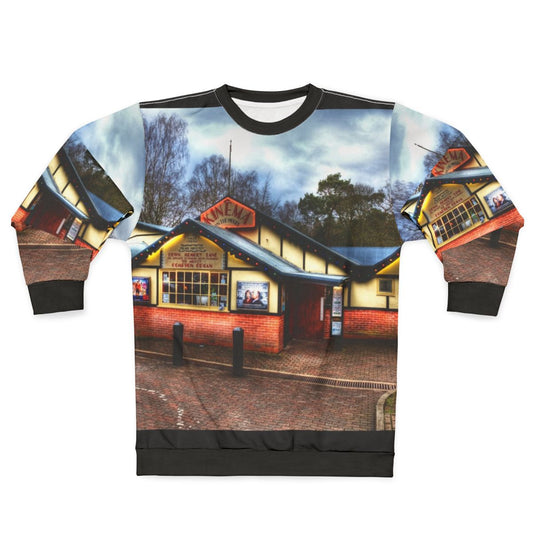 Kinema in the Woods Sweatshirt with Dramatic Landscape Design