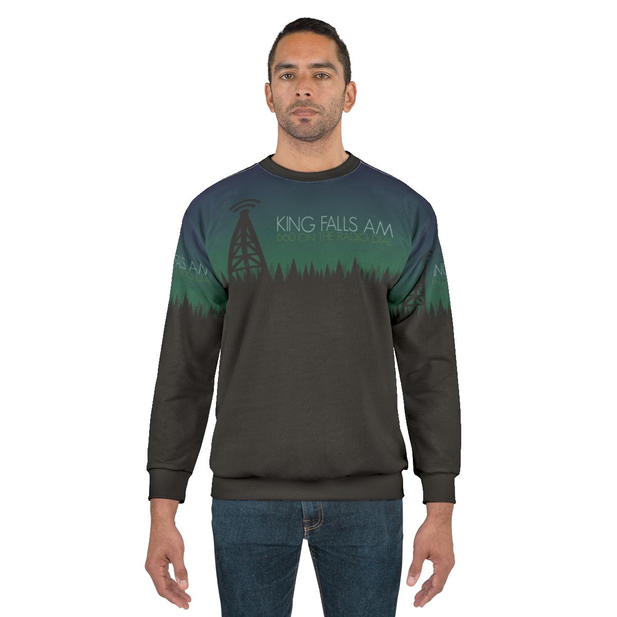 King Falls AM Podcast Logo Sweatshirt