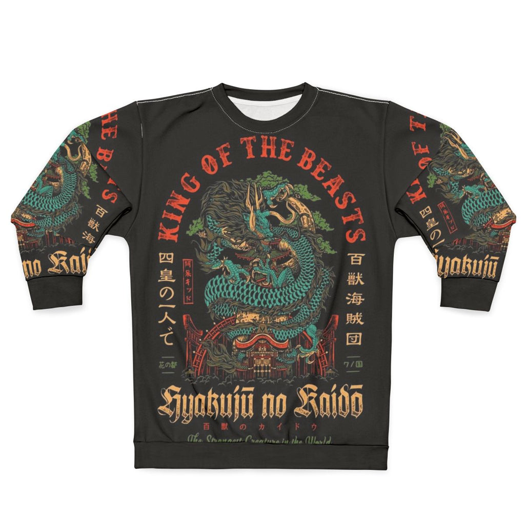 Kaido One Piece Sweatshirt, King of the Beasts Anime Merchandise