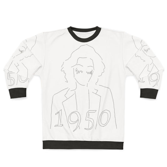 King Princess 1950 Sweatshirt, featuring lesbian pride and synth pop music design