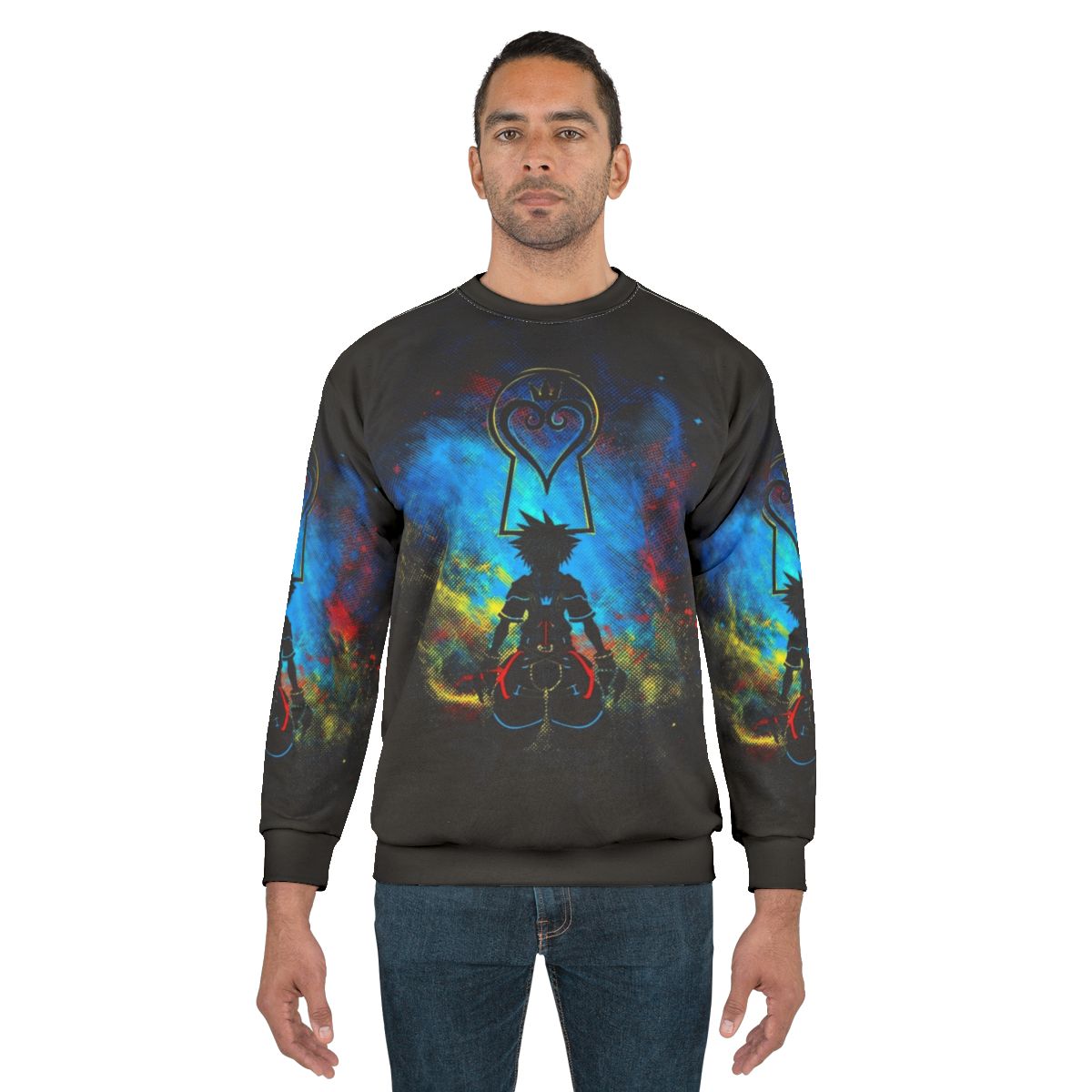 Kingdom Hearts Sora Design Sweatshirt