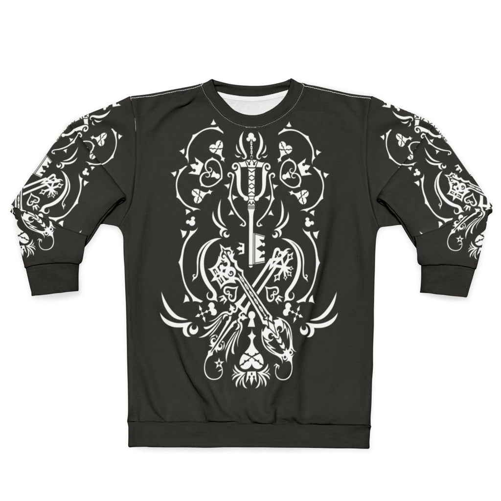 Kingdom Hearts Inspired Black Sweatshirt